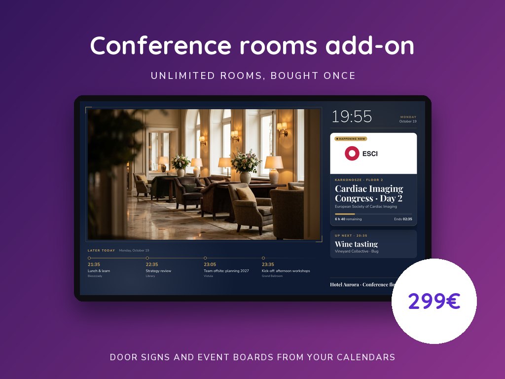 Conference rooms add-on