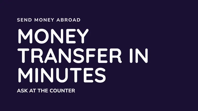 Money transfer: Send money abroad. An easyCMS Studio template.